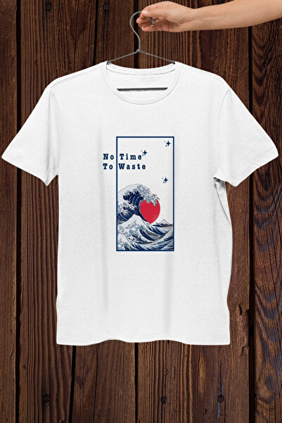 FECCY Tricou oversize din bumbac cu imprimeu desenat