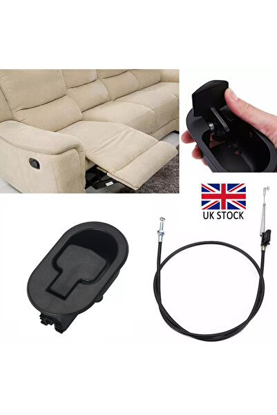 Choice 1 مجموعة من قطعتين من مقبض كرسي الاستلقاء البديل للأريكة وكابل تحرير ا...