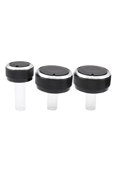 Choice Black Aluminum Alloy Air Conditioning Knob Ac Knob Heat Control Button For Volkswagen Vw Passat B5 G