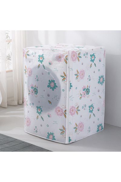 Choice 63x62x85cm Print1 Drum Washer-dryer Cover Washing Machine Cover Peva Zippers Waterproof Front Load S