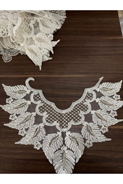 Butik Korlu Aplik Runner masaüstü Fransız dantel kumaş dokuma imza Tekstil su...