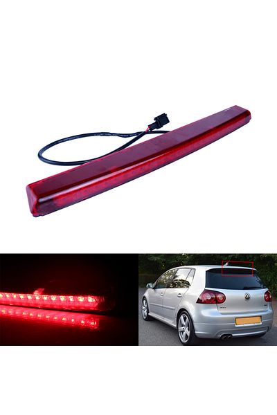Choice 1 قطعة من مصابيح الفرامل الخلفية عالية المستوى باللون الأحمر من Angrong لسيارة Vw Golf Mk5 Gti R32 R-line Passat 3c5 Polo