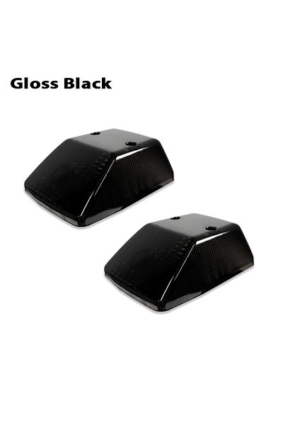 Choice Gloss Black Ijdm Gloss Black Front Turn Signal Lamp Lenses For 1986-18 Mercedes W463 G-class G500 G5