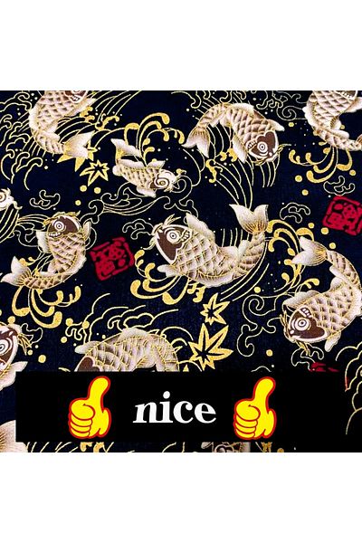 Choice Koi Jdm Japanese Style Cotton Diy Automotive Interior Sticker 50*150cm Self-adhesive Tape Adhesive W