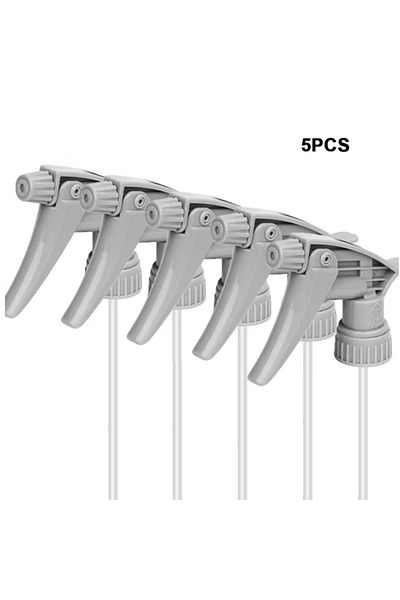 Choice 5pcs 5 Pcs Adjustable Trigger Sprayer Heavy Duty Sprayer Head Acid And Alkali Resistant For Auto Det