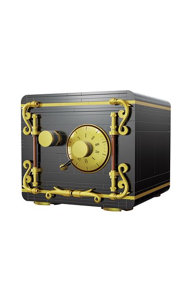 cada No Box 422pcs City Retro Combination Safe Building Blocks The Secret Of Safe Experiment Educati