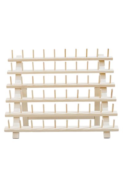 Choice Xj-mz-60z 60-axis Wooden Foldable Thread Rack Sewing Storage Tool Method Embroidery Thread Rack Manu