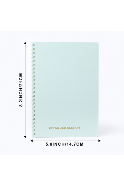 Choice دفتر ملاحظات أخضر A5، عبوة واحدة، ورق مسطر، 5.8 × 8.2 بوصة، دفتر ملاحظ...