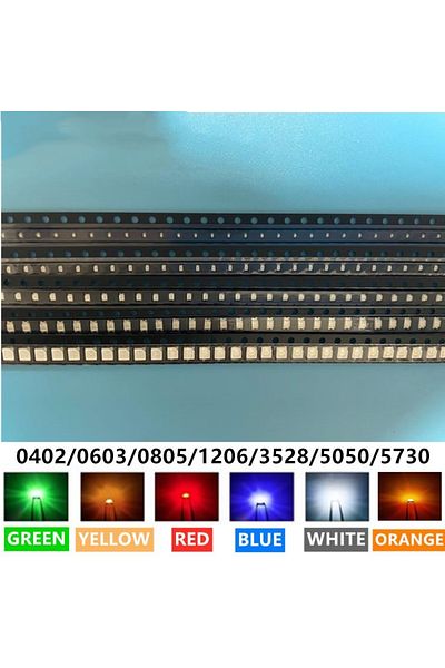 Choice 0805 Red 0402 0603 0805 1206 3528 5050 5730 3020 3014 4014 Smd Led Red Yellow Green White Blue Orang