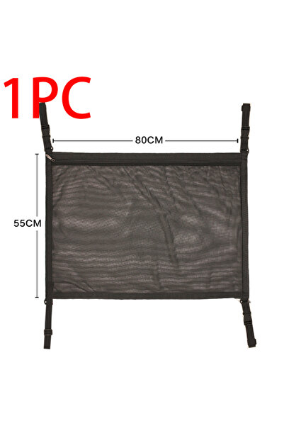 Choice1 1 قطعة من جيب السقف SEAMETAL شبكة تخزين سقف السيارة 80 سم × 55 سم معل...