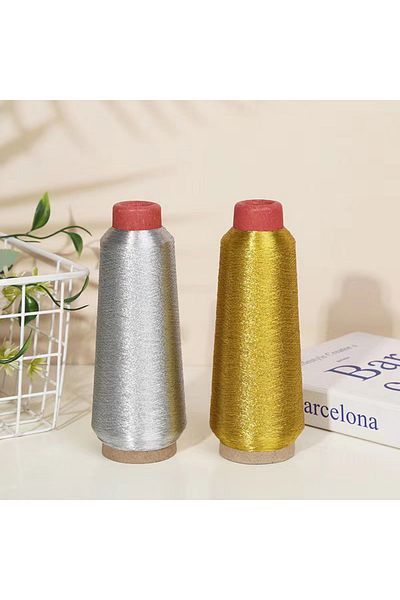 Choice Gold And Silver Manual Bright Silk Gold Thread Silver Thread Computer Embroidery Cross Stitch Silk T