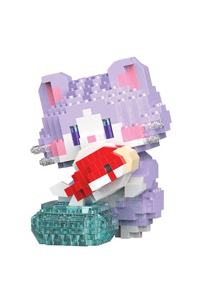 Choice 485pcs Cute And Fun Lucky Cat Birthday Gift Puzzle Toy Children's Assembly Small Particle Indoor Ass