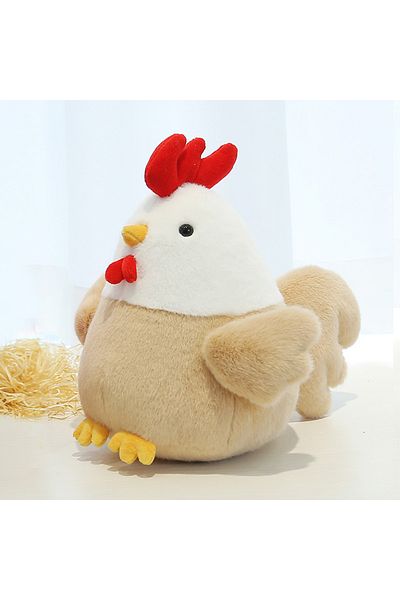 Choice 22cm 25x22cm 25cm Plush Toy Chicken Doll Cute Hen Doll Soft And Comfortable Girl Sleeping Pillow Gif