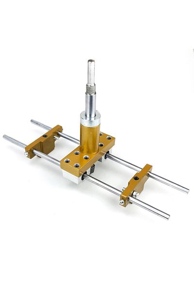QDS As Shown Wooden Door Lock Hole Opener Kit Lock Mortiser Slotter Jig Key Hole Drilling Guide Installa