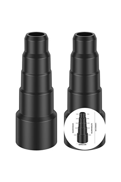 Toorise 2 قطعة 5 طبقات محول خرطوم المكنسة الكهربائية العالمي الساخن محول موصل...