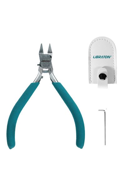 Choice 4.5 Inches Model Nipper Libraton Single-edge Model Nipper 4.5" For Plastic Models Pliers Sharp Point