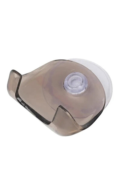 Choice قطعتان رماديتان، نصف قطعة من البلاستيك لتعليق ماكينة الحلاقة، رف تخزين...