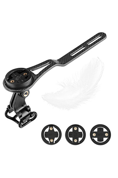 Choice حامل كمبيوتر دراجة طريق من ألياف الكربون من هوالونج غير لامع منحني لـ ...