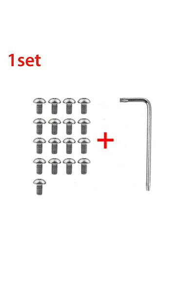 Choice 1 Set 17pcs Bottom Battery Cover Screws For Xiaomi M365 Electric Scooter Screw Stainless Steel Metal