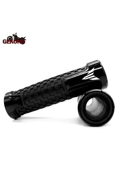 Choice مقبض دراجة نارية أسود اللون مقاس 7/8 بوصة و22 مم لدراجة YAMAHA MT07 MT09 MT10 MT 07 09 10 FZ07 FZ09 TRACER