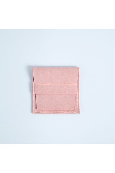 Choice 8x8cm Dark Pink 10pcs Pink Microfiber Jewelry Small Gift Bags Envelope Packaging Pouch For Necklace