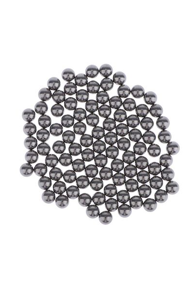 Choice 100pack 5mm Round Stainless Steel Mini Paint Mixing Balls Model Supplies Nail Polish Mixing Agita...
