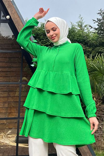 TOFİSA 11451-YESIL Tunika