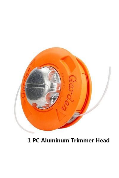 Choice 1pc M10 Cmcp M10 Aluminum Nylon Brush Mower Bump Spool Grass Trimmer 2 Lines Cutter Head Thread Line