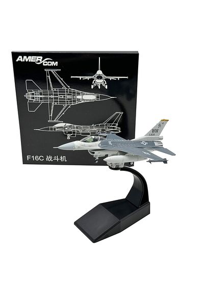 Choice F16c 1/100 F16c Fighter Kids Toys High Detailed Diecast Model Aircraft Airplane For Home Bedroom She