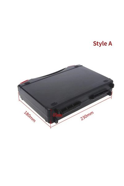 FNICEL Style A Tool Case Plastic Toolbox Portable Suitcase Parts Box Hardware Accessories Storage Tool Box