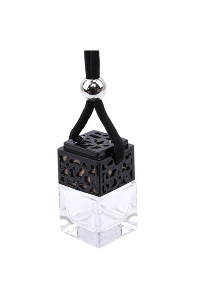 Choice Black Car Hanging Perfume Empty Bottle Pendant Fragrance For Essential Oils Air Freshener Auto Ornam
