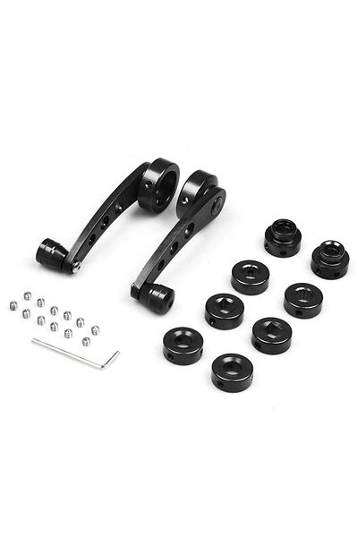 Choice Universal Aluminum Alloy Car Manual Window Lifting Crank Handle Winder Lifter Riser Car Accessori...