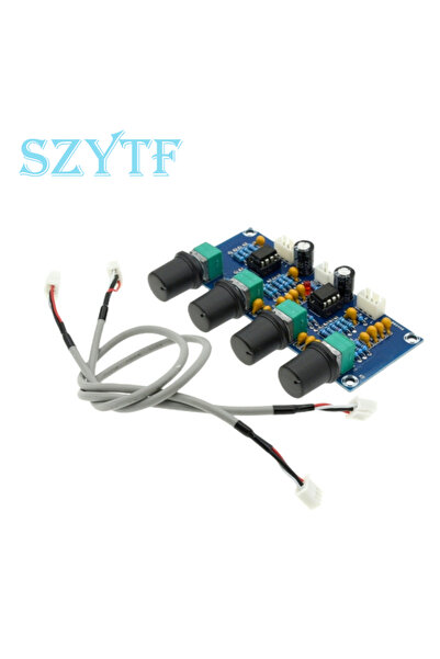 Choice لوحة النغمة مسبقة التضخيم مع تعديل مستوى الصوت للترددات العالية والمنخفضة ومضخم الصوت المسبق للتحكم في النغمة ل...