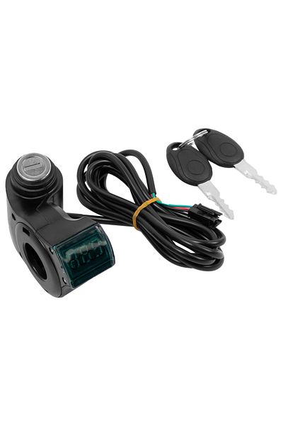 Choice Black Digital Display Voltmeter With Lock Universal For Zero X8/x9/x10/11x Electric Bike Scooter Ign