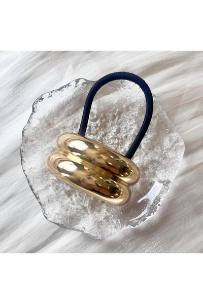 Choice 03 2024 Design Geometric Glossy Gold Silver Color Metal Eggshell Hairgrips Barrettes For Women Girls