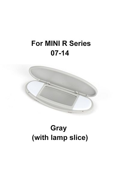 Choice Gray-lamp Slice Car Sun Visor Sunshade Panel Housing Vanity Mirror Cover For Mini Cooper S One D Jcw