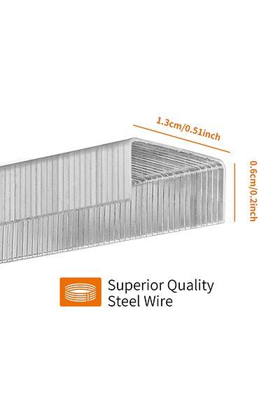 Choice Eagle No.26/6 Staples，1/4”leg，3-Box Bulk Pack，3000 Pieces Total, 1000 Pcs per Box, Office and Sch...