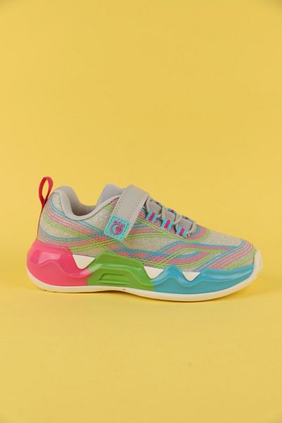 Dudino Mărimea 28-35 Pantofi sport pentru fete de culoare roz Dudino Ribbon