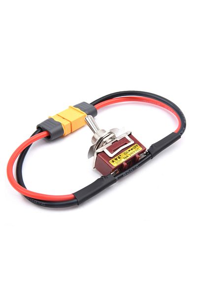 Choice Amass Xt60h Awg14 Large Current High Load Power Supply Switch With T Plug Xt60 Xt90 Connector For Rc