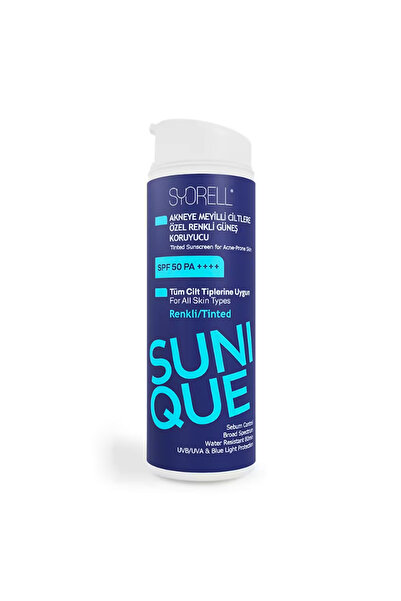 SYORELL SUNIQUE Akneye Meyilli Ciltlere Özel Renkli Güneş Koruyucu SPF50