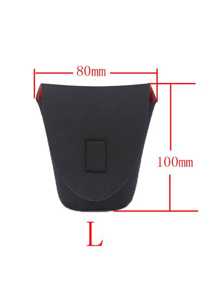 Choice L 1pcs S M L Xl Xxl Neoprene Waterproof Soft Camera Lens Pouch Bag Case Size