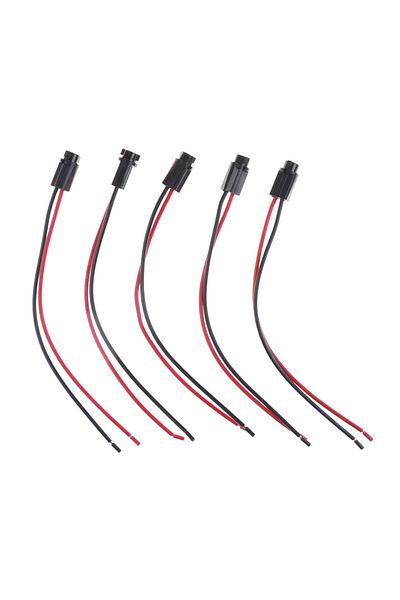 Choice 5pcs T5 LED Bulb Holder Socket For 1.2W W3W Width Instrument Light Plug Extension Cables Harness