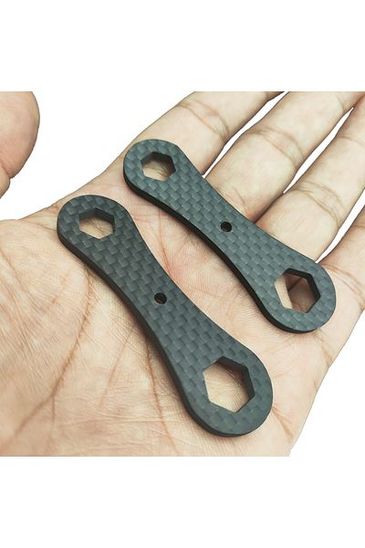 Choice Casting Reel Handle Nut Remove and Changing Wrench Tool Light and Handy Carbon Fiber Spanner for ...