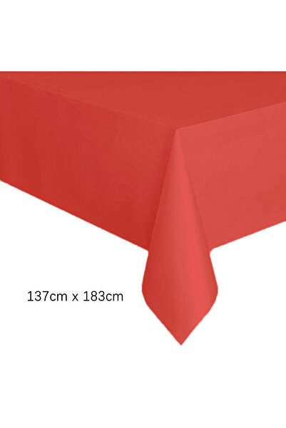 Choice مفرش طاولة بلاستيكي للاستخدام مرة واحدة، مقاس 137×274 سم، بلون الماكرو...