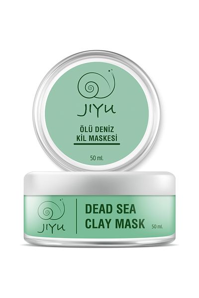 JIYU 50ml Natural Pore Firming Anti-Blackhead and Blemish Dead Sea Clay Mask