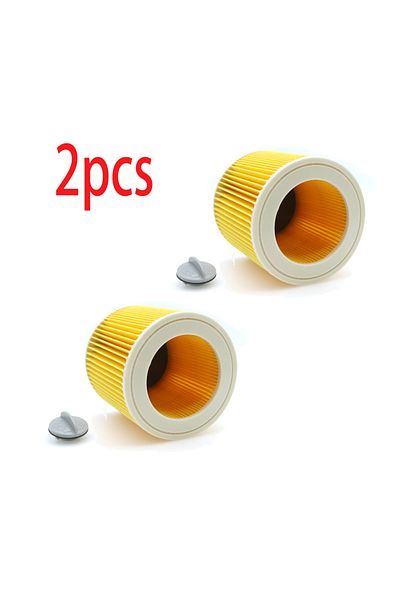 Choice 2pcs Hepa Filter For Karcher Cartridge Wd2250 Wd3.200 Mv2 Mv3 Wd3 Karcher Filter Parts Air Dust Filt