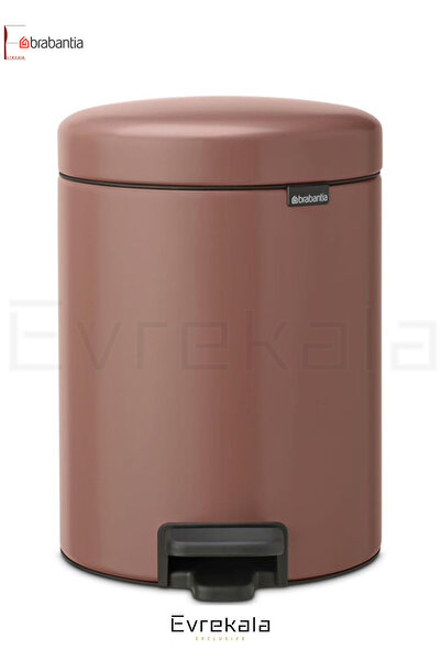 Brabantia سلة مهملات جديدة لقهوة الحليب لون خاص 5 لتر -evrekala- بدواسة