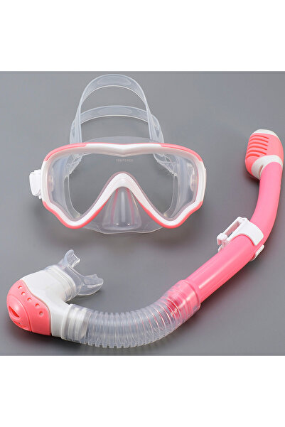 Choice قناع غوص للأطفال، مجموعة غطس، نظارات سباحة، زجاج مقسّى، رؤية بانورامية...