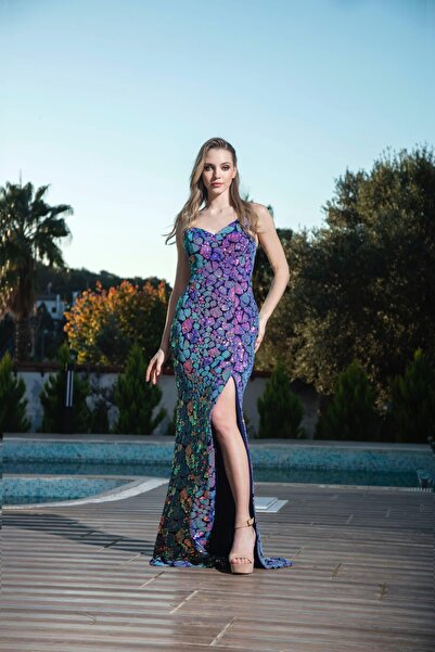 MAXXE 5746JPAY JANE PAYETLİ ELBİSE