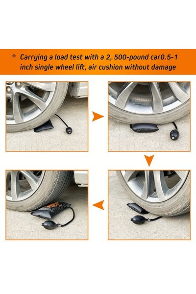 Choice Small Size 1pc Multi-use Car Emergency Versatile Air-pump For Rapid Door Unlock & Window Positioning